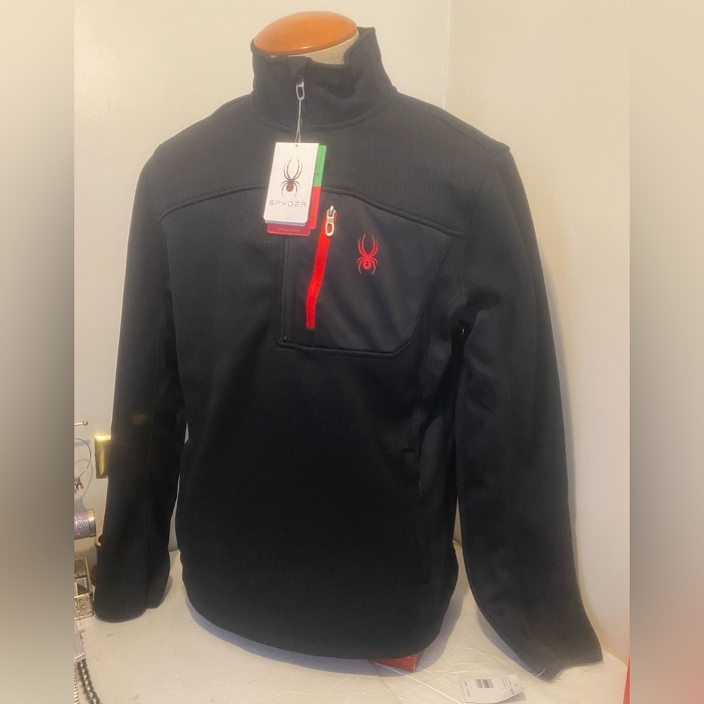 Spyder Men’s NWT Medium Zip Up Jacket